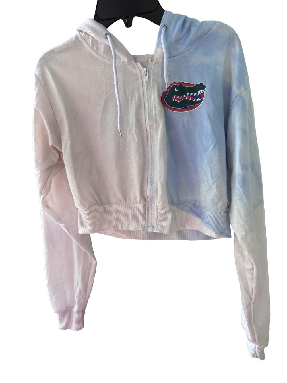 UF University of Florida Gators Cropped Women's Hoodie, Small
